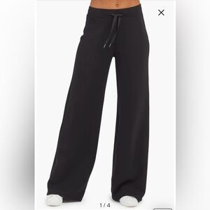 Spanx Air Essential wide leg pant NWOT small black